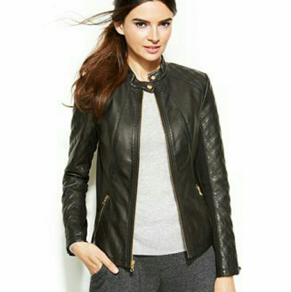 INC INTERNATIONAL leather jacket